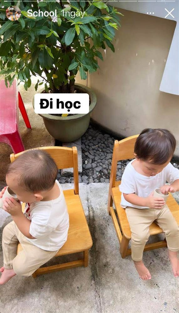 Con hồ ngọc hà đi mẫu giáo 2 tháng đã không còn khóc rất tự lập ở trường - 8