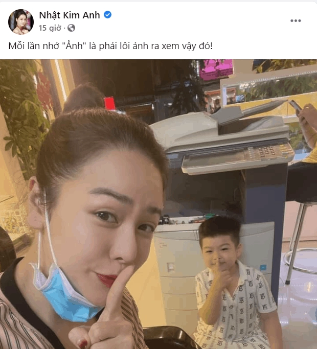 Giành được quyền nuôi con từ chồng cũ đại gia cần thơ nhật kim anh giờ ngắm con qua ảnh - 1