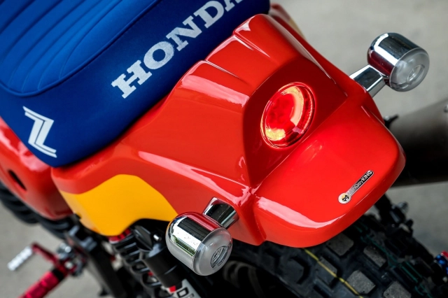 Honda monkey 125 thay hình đổi dạng với ngoại hình dị biệt và phá cách - 9
