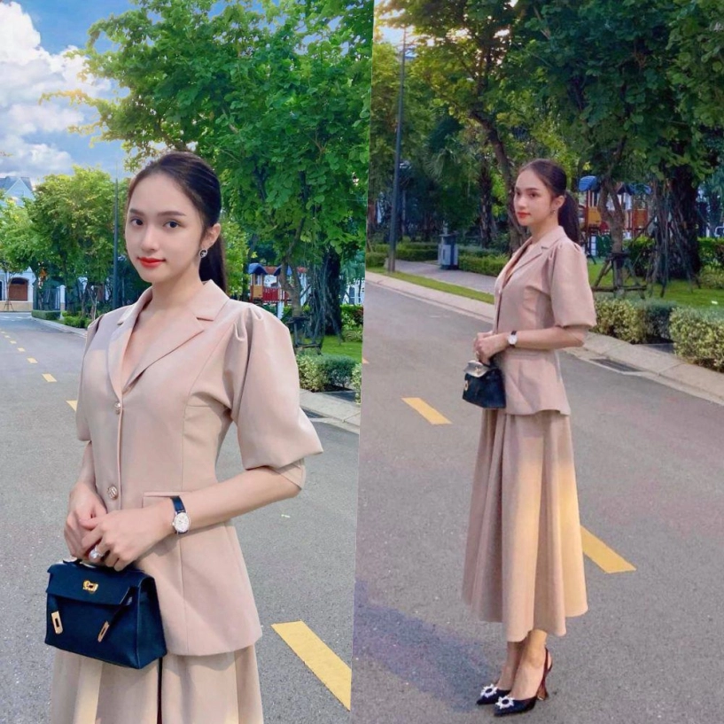 Hương giang đi làm diện đơn giản mà sang bí quyết cho chị em công sở mùa này là đây - 4