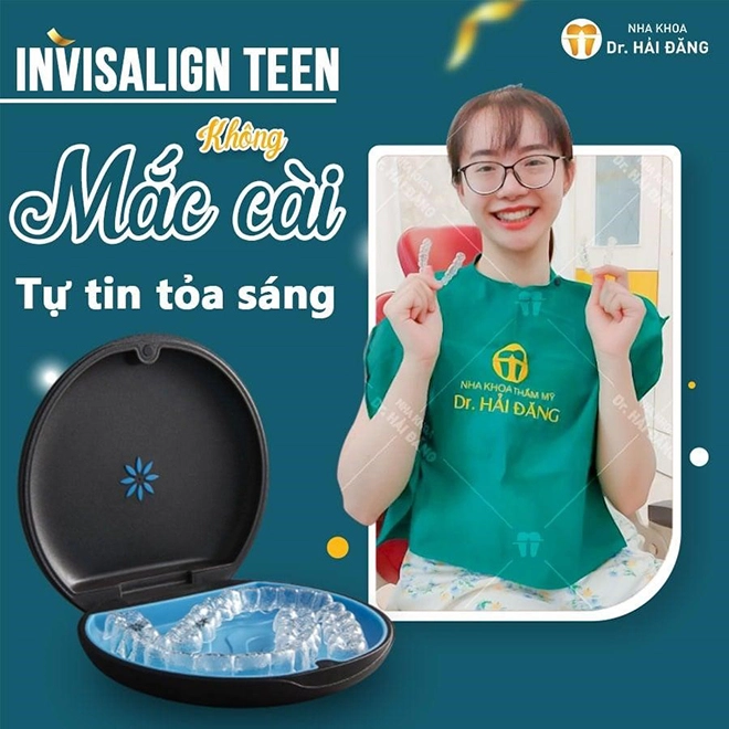 Invisalign tại nha khoa drhải đăng - giải pháp niềng răng trong suốt tối ưu đến từ mỹ - 1