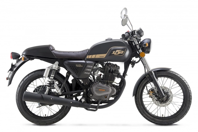 Keeway cafe racer 152 - trang bị sẵn trái 62 kiểu dáng cổ điển và giá siêu rẻ - 6