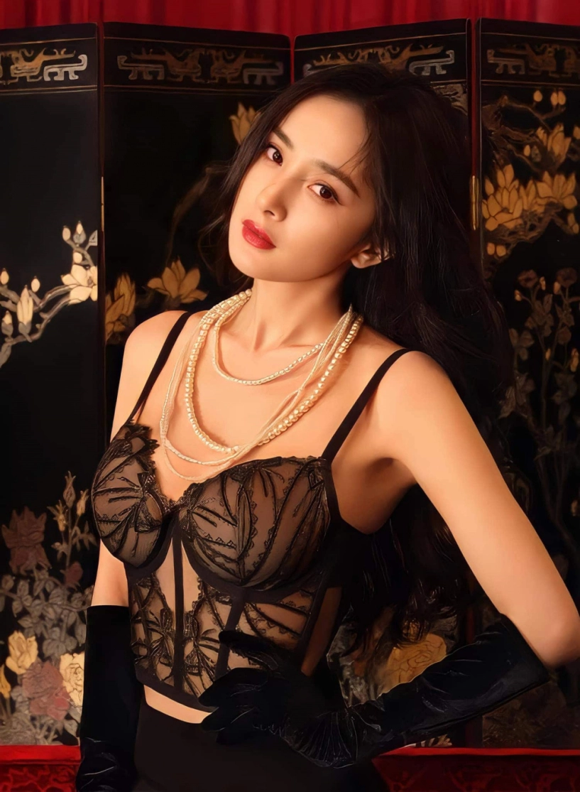 Làm mẫu nội y dương mịch sang đúng chất thiên thần nữ hoàng nội y nhìn vào chỉ khó thở - 2