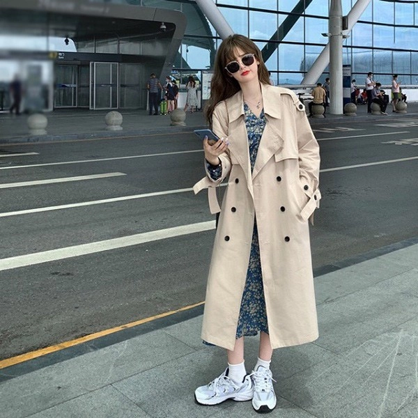 Ngày mùa đông có nắng nàng diện áo trench coat như sao hàn là đẹp miễn bàn - 12