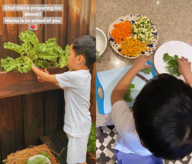 Người đi đường gặp cảnh tăng thanh hà một nách hai con bégái thấy rõ mặt - 7