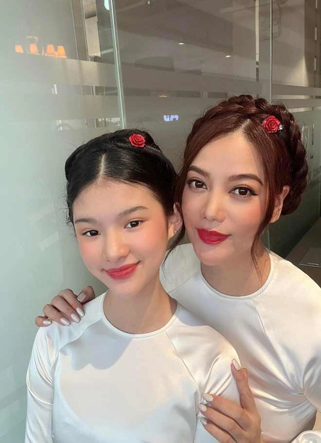 Quyền linh jennifer phạm khéo nuôi con gái mặt xinh chân dài như hoa hậu con trai soái ca 1m8 - 3