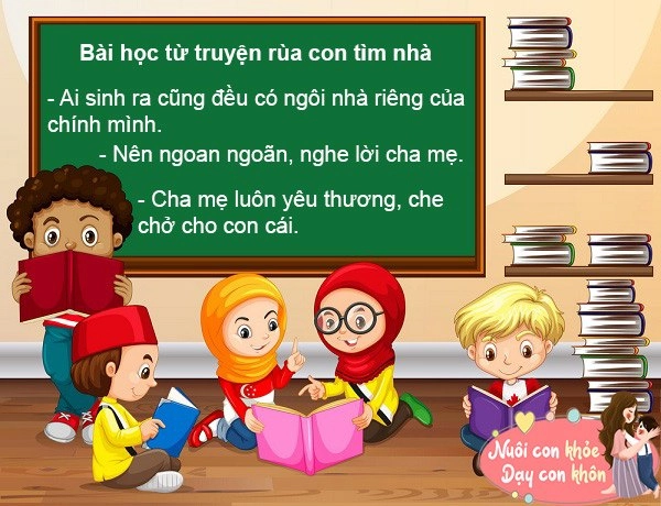 Truyện cổ tích rùa con tìm nhà - 5