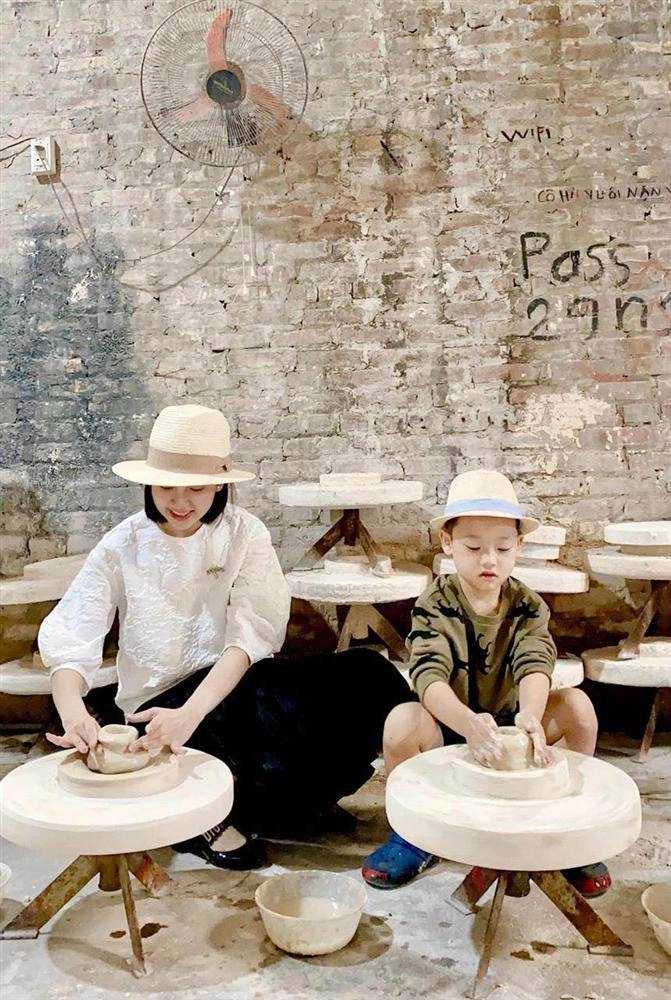 Xưa bụng mang dạ chửa 4 tháng 39kg ly kute giờ làm mẹ đơn thân sang chảnh hạnh phúc - 5