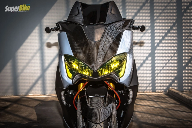 Yamaha tmax tech max 560 độ tuyệt đẹp của biker thái - 1