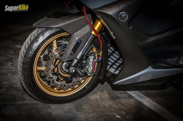Yamaha tmax tech max 560 độ tuyệt đẹp của biker thái - 8