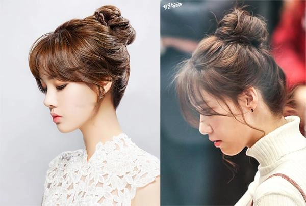 10 kiểu tóc mái thưa buộc cao đẹp trẻ trung quyến rũ hot nhất hiện nay - 6