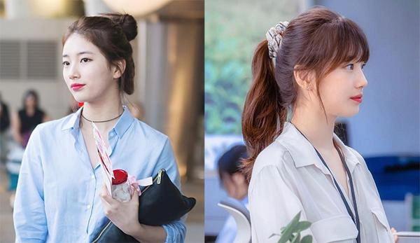 10 kiểu tóc mái thưa buộc cao đẹp trẻ trung quyến rũ hot nhất hiện nay - 10