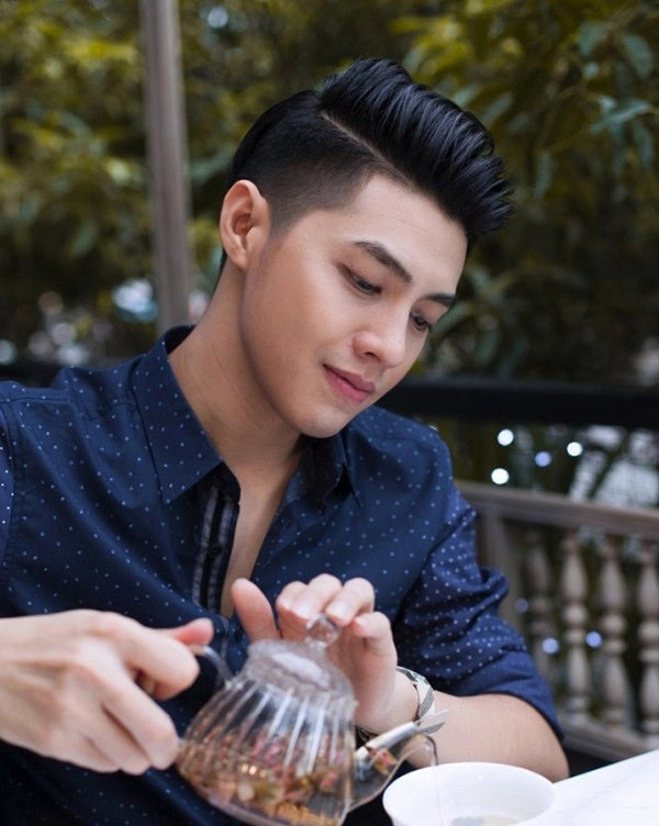 10 kiểu tóc nam ngắn mặt tròn nam tính phong cách hot nhất hiện nay - 8