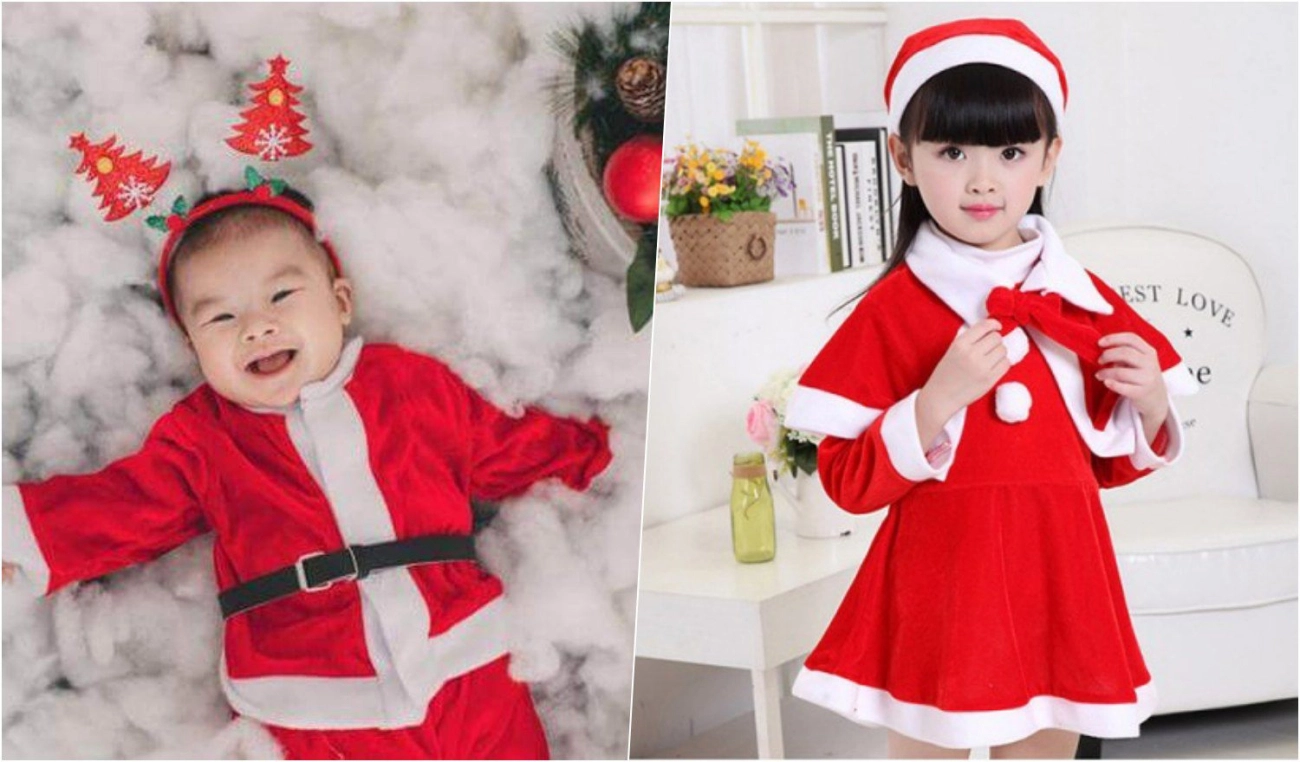 10 kiểu trang phục noel xinh lung linh dành cho các bé yêu mùa giáng sinh - 1