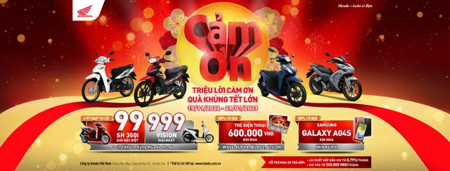 100 có quà giá trị trong chương trình tri ân khách hàng cuối năm của honda việt nam - 6