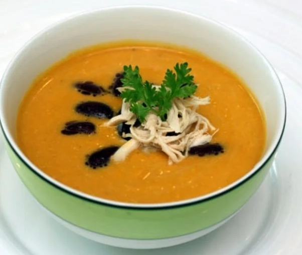 13 cách nấu cháo bí đỏ cho bé và lượng ăn tốt nhất - 14