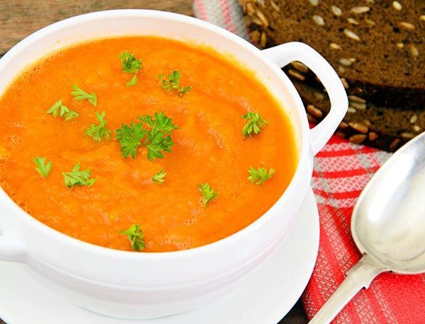 13 cách nấu cháo bí đỏ cho bé và lượng ăn tốt nhất - 16