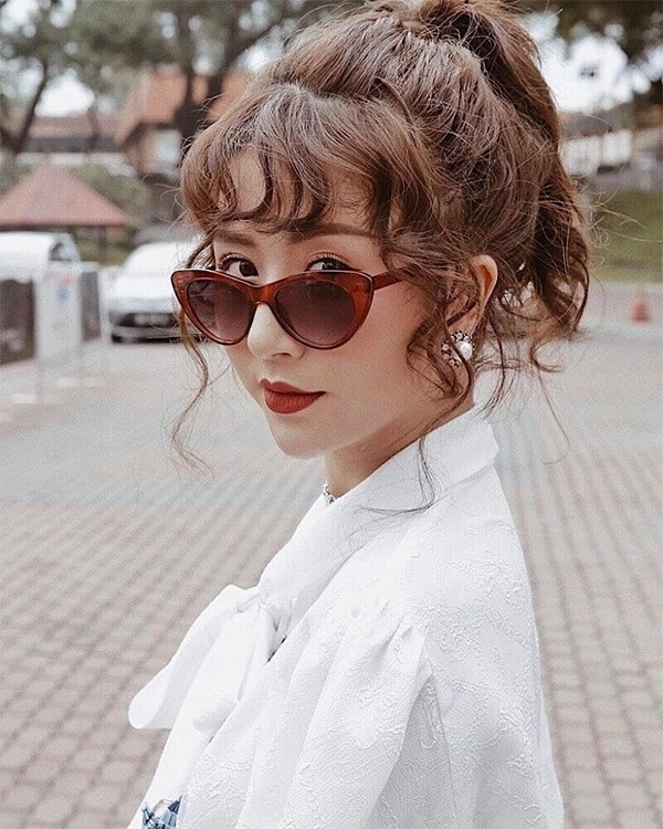 14 kiểu tóc ngắn xoăn sóng đẹp trẻ trung dẫn đầu xu hướng hiện nay - 12