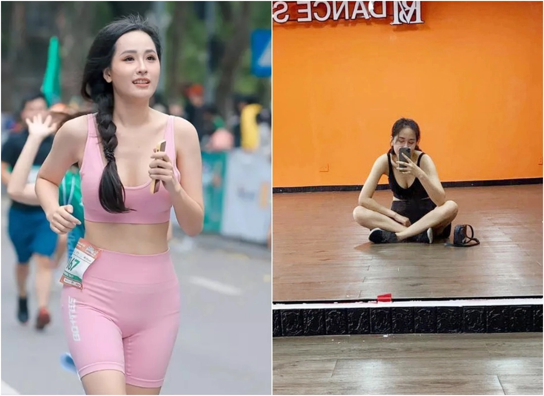 18 tháng mới quay lại phòng gym mai phương thuý mồ hôi nhễ nhại vì 3 bài tập đốt mỡ đỉnh cao - 3