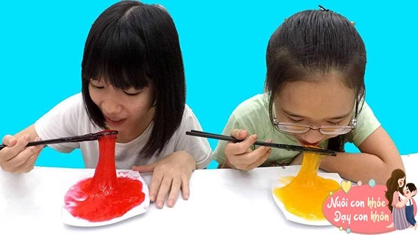 3 cách làm chất nhờn ma quái slime từ nguyên liệu an toàn ngay trong bếp mẹ cùng con làm - 10