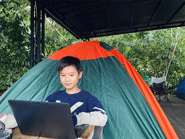 4 con lý hải sau 2 tháng lên núi chuẩn con nhà nông ai nghĩ con đại gia nứt vách - 14