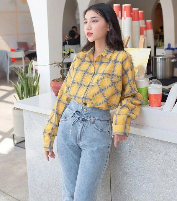 4 gợi ý diện áo kẻ caro đẹp bất bại biến nàng thành nữ hoàng công sở trong tích tắc - 4