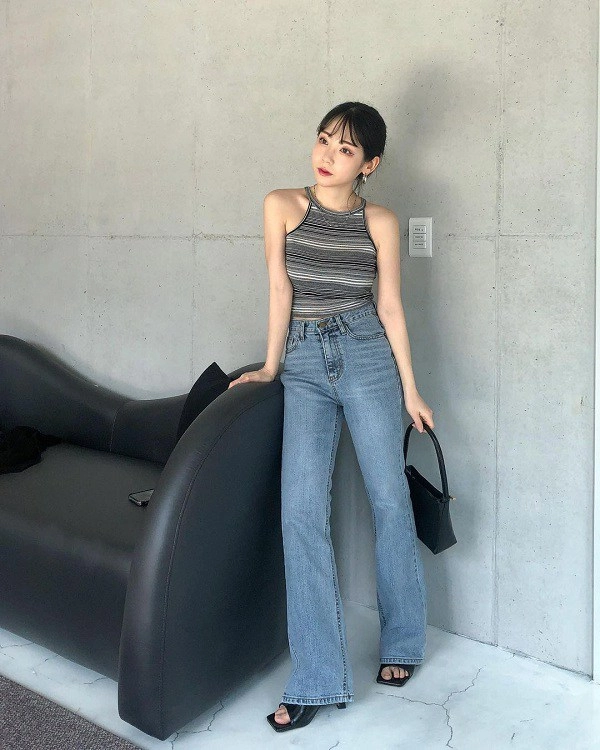 4 hotgirl xứ hàn cao chưa tới 1m52 khéo diện đồ hack dáng ảo diệu khiến ai nhìn cũng mê - 1