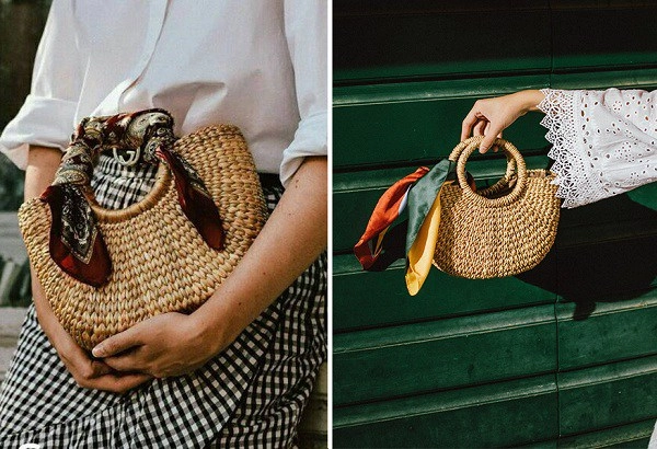 4 mẫu túi cói đang hot rần rần nàng diện đi du lịch vừa sang chảnh lại tiện lợi hết sức - 11