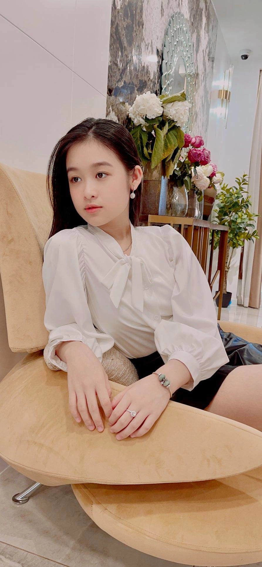 5 năm nữa mới đủ tuổi thi hoa hậu nhưng hoa khôi nhí cần thơ đã ra dáng lắm rồi - 7