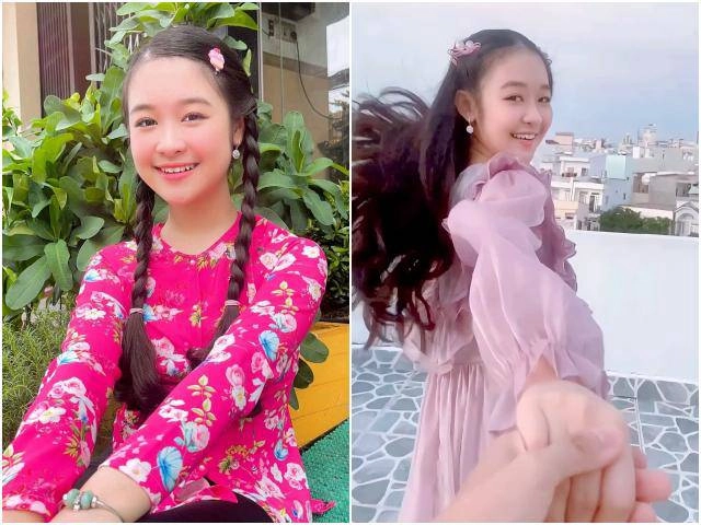 Hoa khôi nhí cần thơ thân thiết với con gái bà trùm hoa hậu thừa nhận định thi nhan sắc - 19