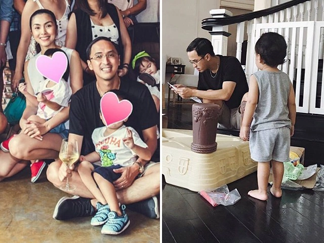5 ông bố bỉm sữa showbiz việt chăm con quá bá đạo các bé không một tiếng khóc - 24
