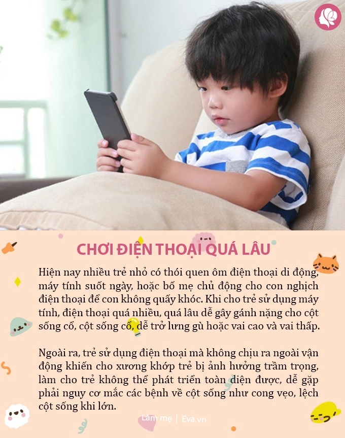 5 sai lầm có thể gây tổn thương cột sống đánh cắp chiều cao trẻ số 1 nhiều mẹ việt mắc phải nhất - 6