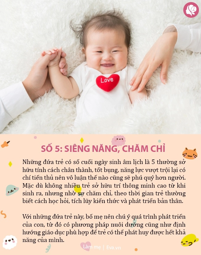 5 số cuối ngày sinh âm lịch tiết lộ sự thật bất ngờ về tương lai tương lai một đứa trẻ - 4