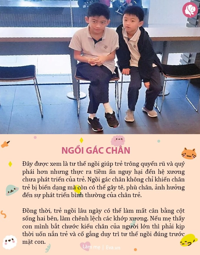 5 tư thế ngồi xấu dễ khiến trẻ gù lưng mẹ không sửa ngay con lớn lên thấp lùn hơn bạn - 5