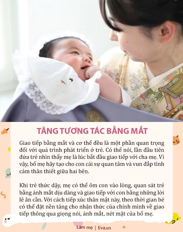 5 việc làm đơn giản mỗi ngày giúp trẻ sơ sinh sớm phát triển não bộ thông minh hơn - 3