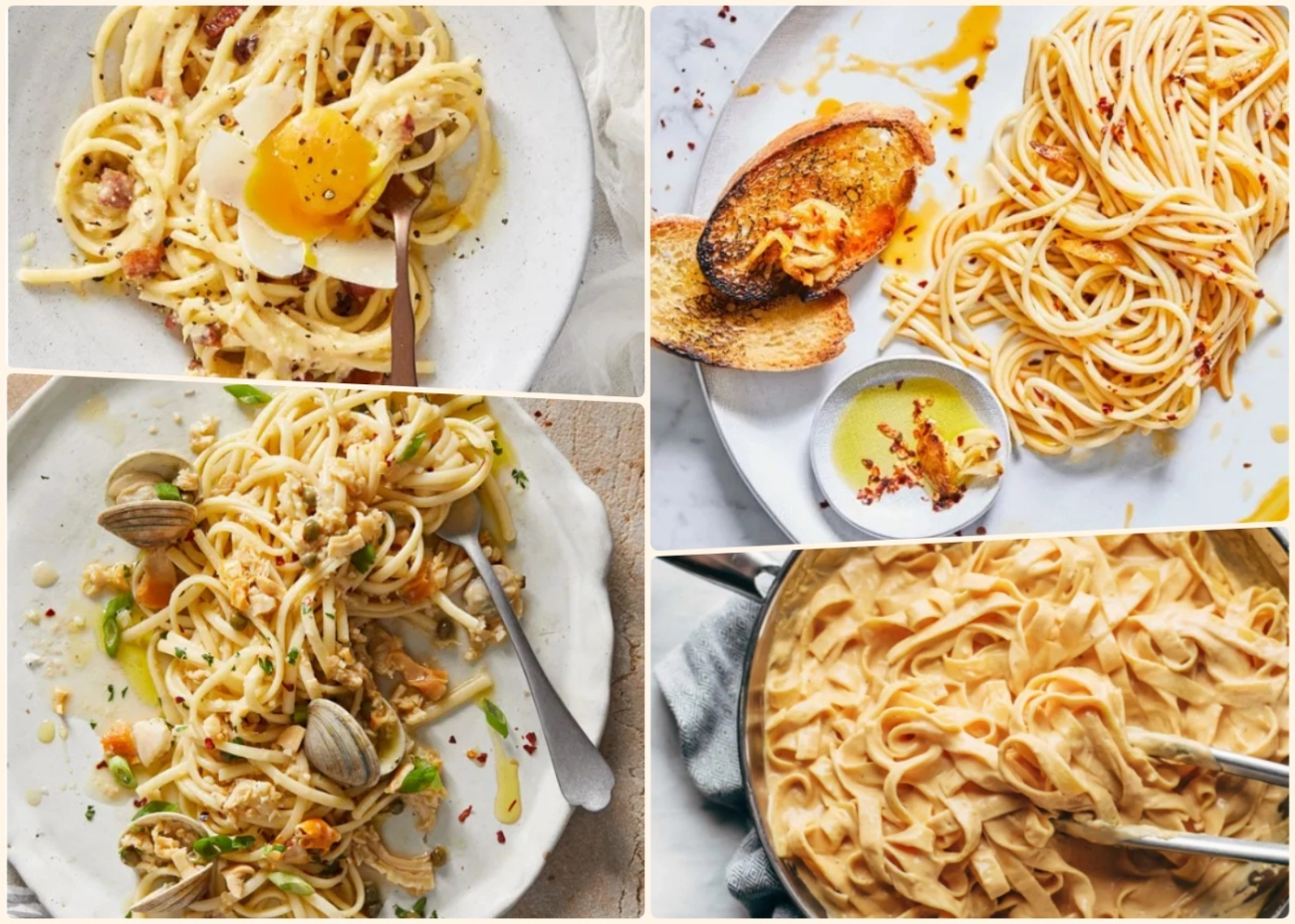 6 cách làm mì ý spaghetti sốt kem bò bằm phô mai ngon đúng điệu - 1