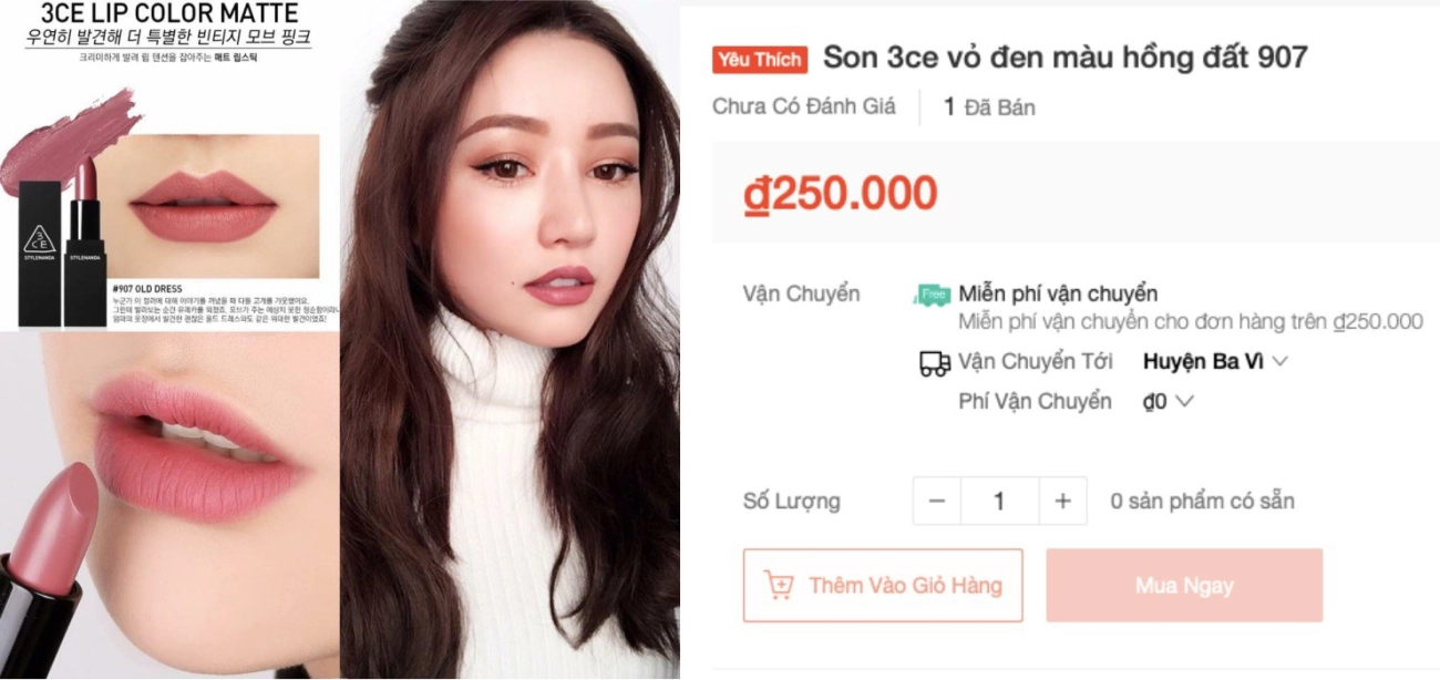 7 cây son hồng mocha chuẩn xu hướng mùa thu đông giá chỉ từ 120k chị em mau quẹo lựa - 5
