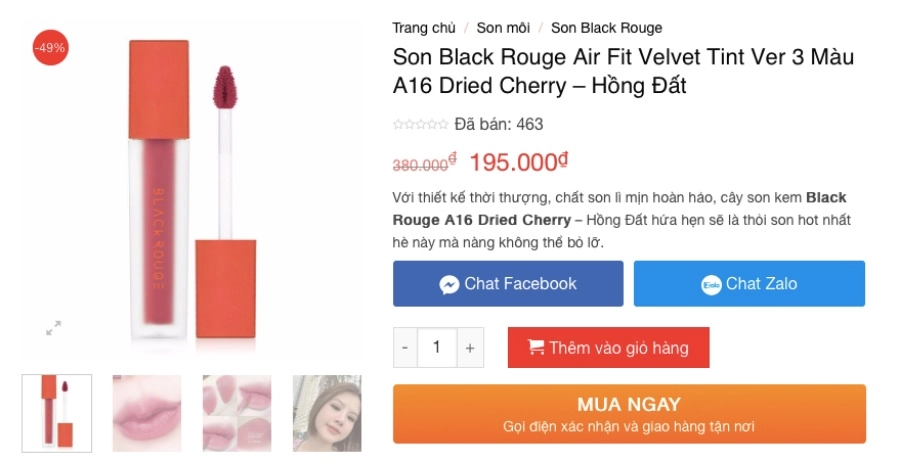 7 cây son hồng mocha chuẩn xu hướng mùa thu đông giá chỉ từ 120k chị em mau quẹo lựa - 19