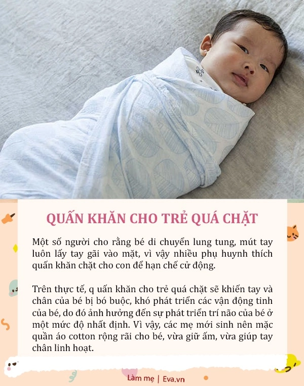 7 sai lầm phổ biến khi chăm sóc trẻ sơ sinh chắc chắn mẹ nào cũng mắc phải ít nhất 1 lỗi - 4