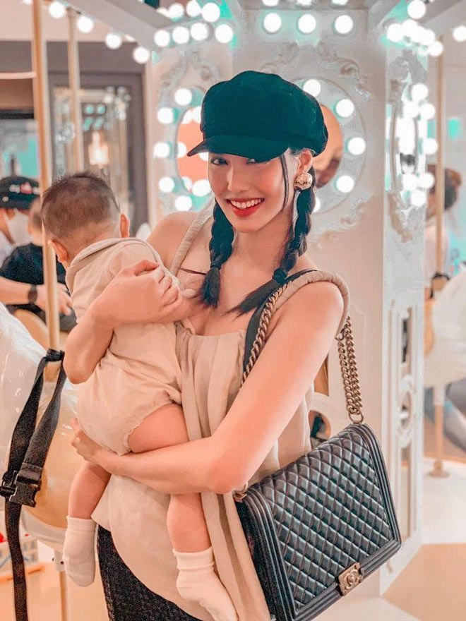 8 mỹ nữ xinh đẹp nhất nhì showbiz việt cùng sinh con cho chồng giàu nức tiếng gia thế khủng - 3