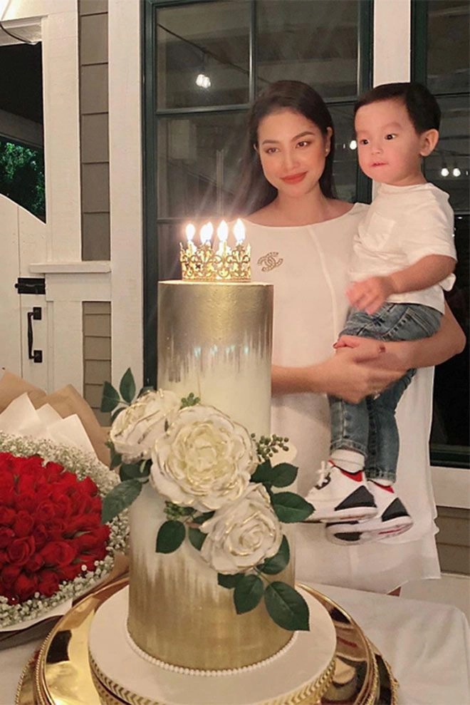 8 mỹ nữ xinh đẹp nhất nhì showbiz việt cùng sinh con cho chồng giàu nức tiếng gia thế khủng - 7