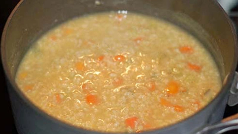 9 cách nấu cháo cà rốt cho bé 6 tháng ăn dặm đơn giản nhất - 20