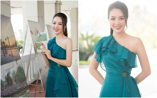Á hậu thuỵ vân nhiều phen giật mình trước câu hỏi người lớn của con trai - 5