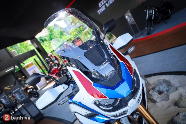 Africa twin 1100 bất ngờ xuất hiện và được chạy thử tại honda biker day 2020 - 21