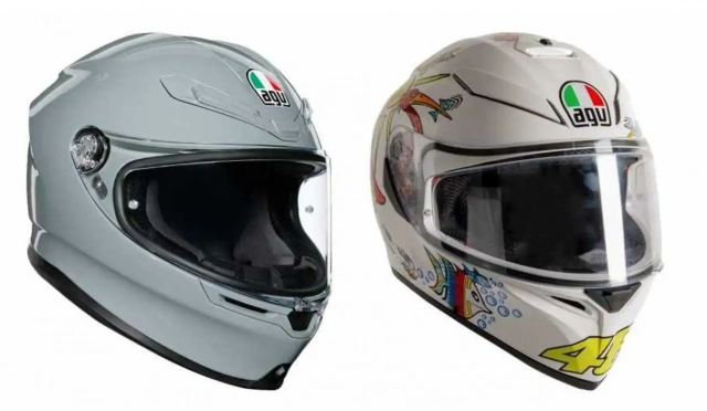 Agv ra mắt phiên bản k6 nardo grey và k3 sv-s rossi replica - 1