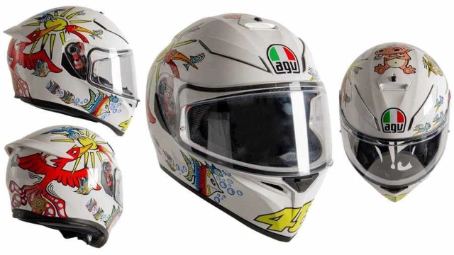 Agv ra mắt phiên bản k6 nardo grey và k3 sv-s rossi replica - 4