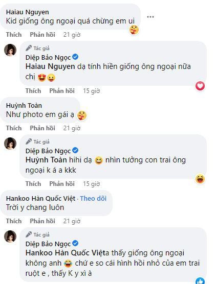 Ai cũng nói con trai giống thành đạt diệp bảo ngọc đưa bằng chứng bé giống 1 người khác - 2