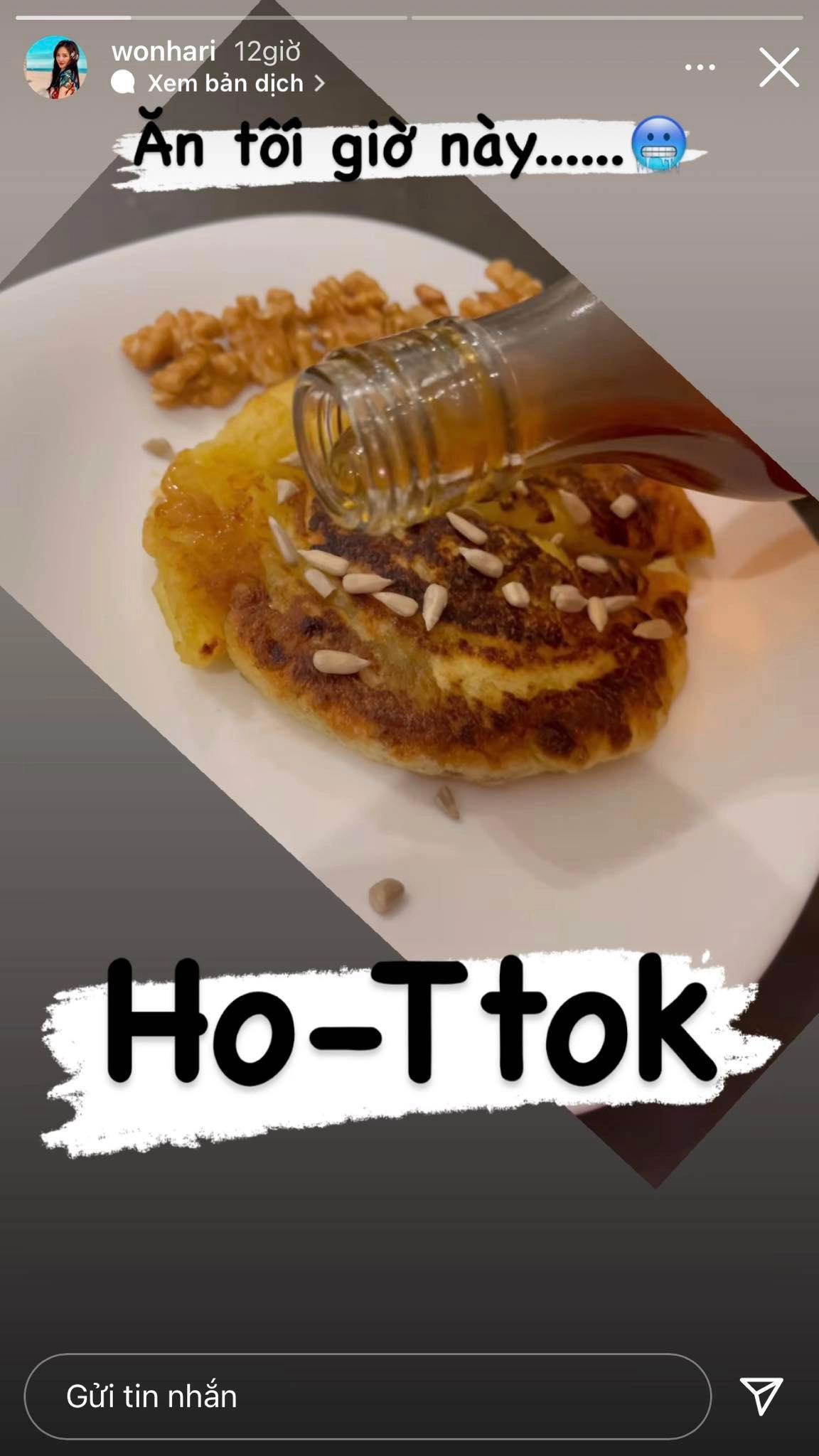 Ăn đêm toàn món ngọt hari won lên đồ xuống phố khoe dáng thon khó tin - 4