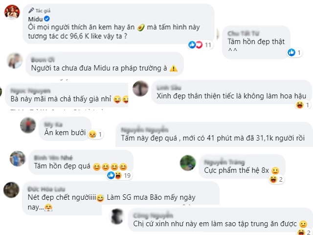 Ăn kem bơ thôi nhưng midu vẫn gây bão bởi màn vén tóc khoe khe ngực đẹp hút hồn - 4