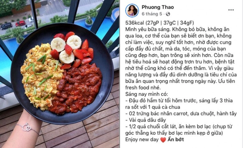 Ăn kiêng thi hoa hậu như bà hoàng thạc sĩ anh quốc gốc thái bình vẫn độ được rãnh bụng sâu - 5